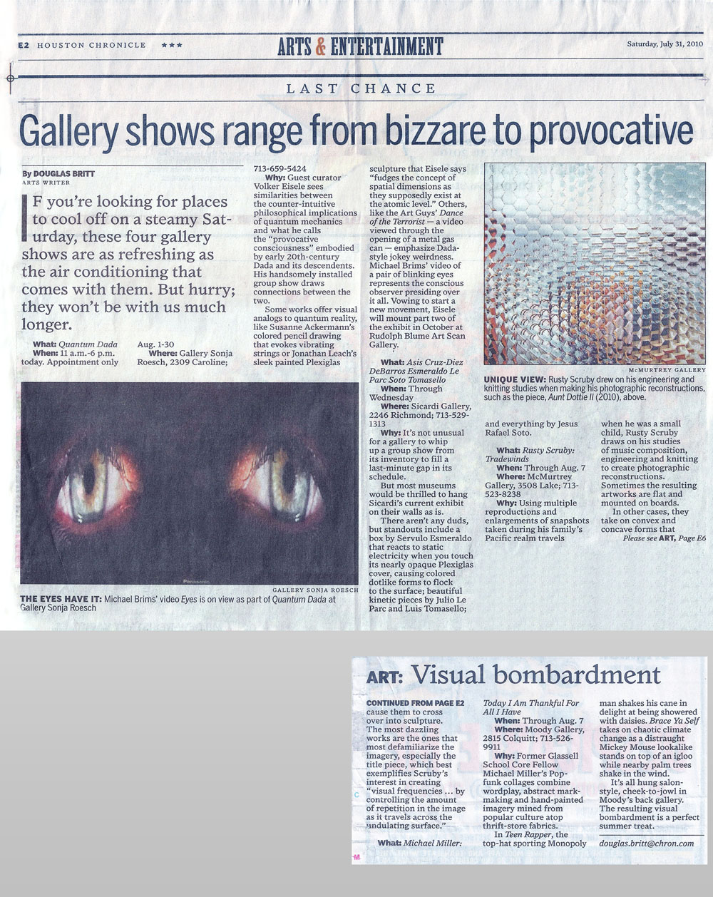 Houston Chronicle Review